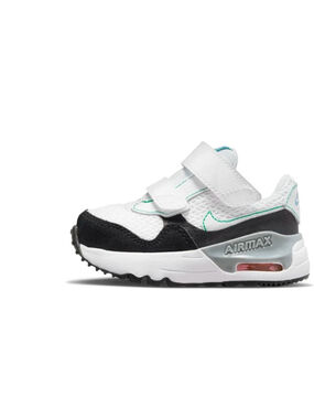 Nike Air Max SYSTM TD White Black Green DQ0286 107 Toddler Size Size 7C